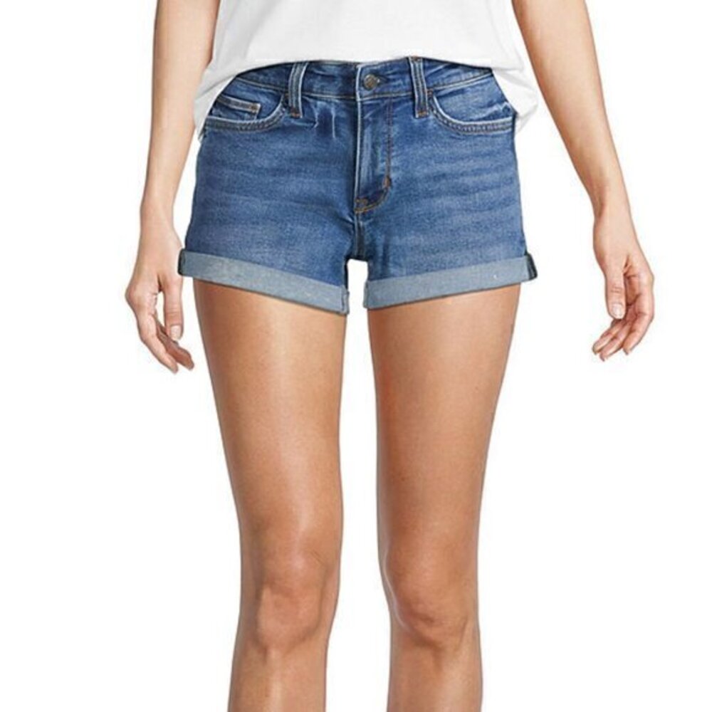 [Arizona Jeans] Mid Rise Cuffed Shorts - Size 5